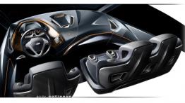 Ford Transit Custom - szkic wnętrza