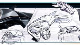 Ford Transit Custom - szkic wnętrza