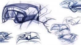 Ford Transit Custom - szkic wnętrza