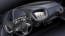 Ford Transit Custom - szkic wnętrza