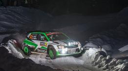 Rajd Szwecji: obie załogi ŠKODA Motorsport kończą zmagania na podium