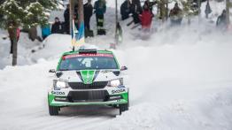 Rajd Szwecji: obie załogi ŠKODA Motorsport kończą zmagania na podium