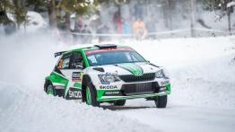 Rajd Szwecji: obie załogi ŠKODA Motorsport kończą zmagania na podium