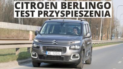 Citroen Berlingo 1.2 PureTech 130 KM (AT) - przyspieszenie 0-100 km/h