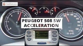 Peugeot 508 SW 2.0 HDI 163 PS MT - acceleration 0-100 km/h