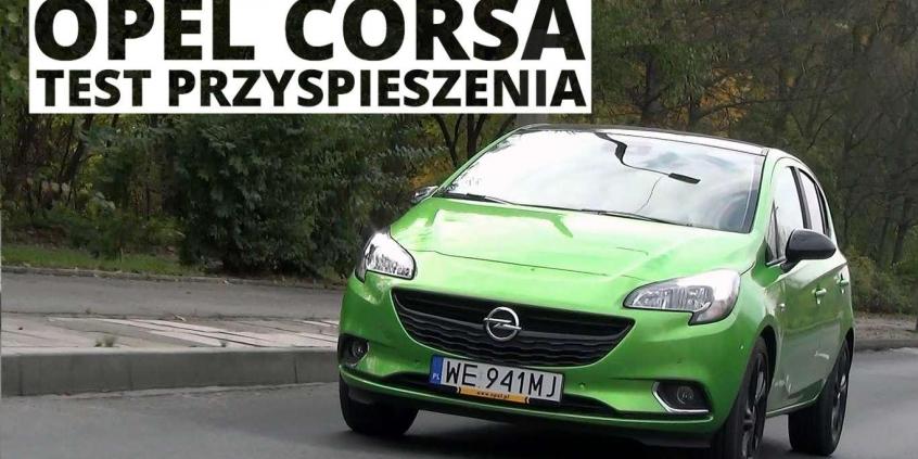 Opel Corsa 1.0 Turbo 115 KM (MT) - przyspieszenie 0-100 km/h 