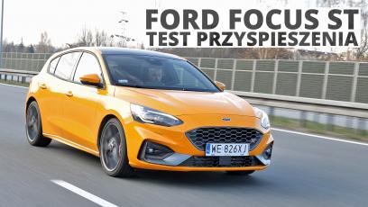 Ford Focus ST 2.3 Ecoboost 280 KM (MT) - przyspieszenie 0-100 km/h