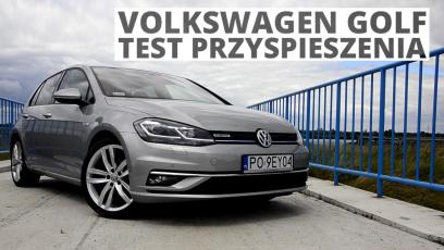 Volkswagen Golf 1.5 TSI 130 KM (MT) - przyspieszenie 0-100 km/h
