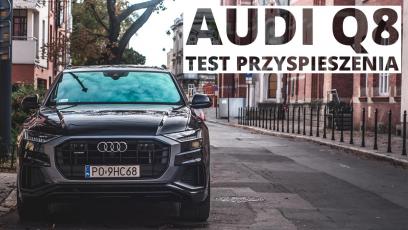 Audi Q8 3.0 V6 286 KM (AT) - przyspieszenie 0-100 km/h
