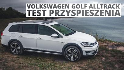 Volkswagen Golf Alltrack 2.0 TDI 184 KM (AT) - przyspieszenie 0-100 km/h