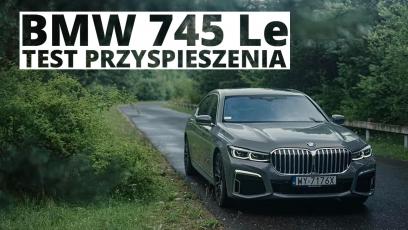 BMW 745Le 3.0 Hybrid 394 KM (AT) - przyspieszenie 0-100 km/h