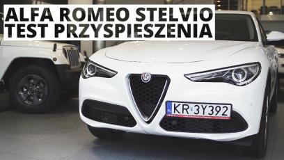 Alfa Romeo Stelvio Q4 2.0 TBi 280 KM (AT) - przyspieszenie 0-100 km/h