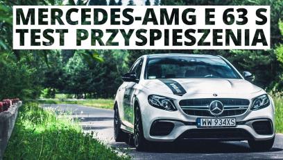 Mercedes-AMG E 63 S 4.0 V8 612 KM (AT) - przyspieszenie 0-100 km/h
