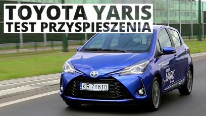 Toyota Yaris 1.5 Hybrid 100 KM (AT) - przyspieszenie 0-100 km/h
