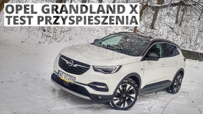 Opel Grandland X 1.2 Turbo 130 KM (MT) - przyspieszenie 0-100 km/h