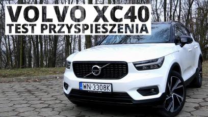 Volvo XC40 2.0 D4 190 KM (AT) - przyspieszenie 0-100 km/h