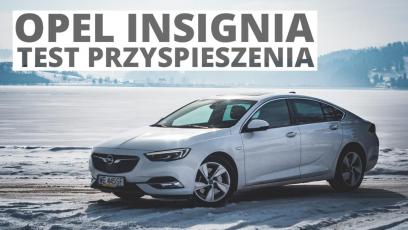 Opel Insignia 2.0 Turbo 260 KM (AT) - przyspieszenie 0-100 km/h