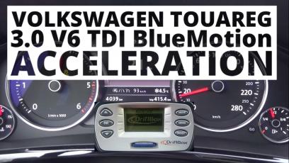 Volkswagen Touareg 3.0 V6 TDI 262 KM (AT) – przyspieszenie 0-100 km/h