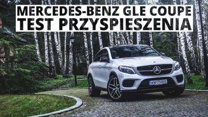 Mercedes-Benz GLE Coupe 450 AMG 3.0 V6 367 KM (AT) - przyspieszenie 0-100 km/h 