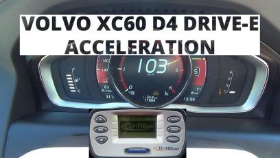 Volvo XC60 2.0 D4 Drive-E 181 KM - acceleration 0-100 km/h