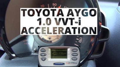 Toyota Aygo 1.0 VVT-i 69 KM - przyspieszenie 0-100 km/h
