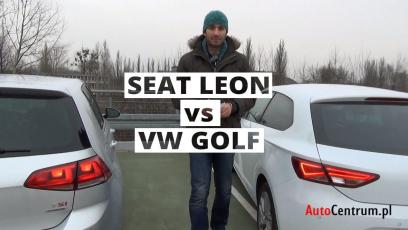 Seat Leon SC vs VW Golf - wideotest AutoCentrum.pl