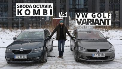Skoda Octavia Kombi vs. Volkswagen Golf Variant - porównanie AutoCentrum.pl