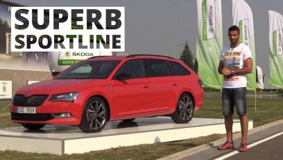 Skoda Superb Sportline, 2016 - prezentacja AutoCentrum.pl