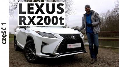 Lexus RX 200t 238 KM, 2016 - test AutoCentrum.pl