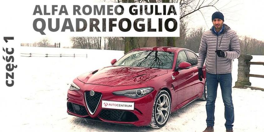 Alfa Romeo Giulia Quadrifoglio 2.9 V6 510 KM, 2017 - test AutoCentrum.pl