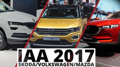Frankfurt 2017 - Skoda, Volkswagen, Mazda