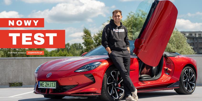 MG Cyberster – elektryczny roadster z Chin, który zaskakuje osiągami | 8 minut