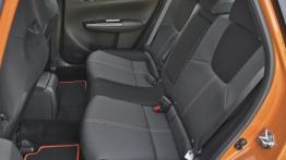 Subaru Impreza WRX Special Edition - tylna kanapa