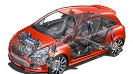 Opel Corsa OPC Nurburgring Edition - schemat konstrukcyjny auta