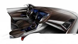 Ford Mondeo V Sedan - szkic wnętrza