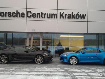 #Alpine #A110 #Porsche #Cayman