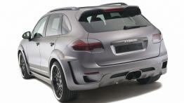 Porsche Cayenne Hamann - tył - reflektory włączone