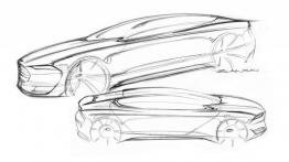 Ford Mondeo V Sedan - szkic auta