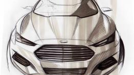 Ford Mondeo V Sedan - szkic auta