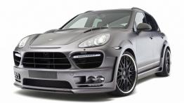 Porsche Cayenne Hamann - przód - reflektory włączone