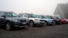 Skoda Yeti Facelifting - galeria redakcyjna - przód - reflektory wyłączone