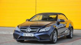 Mercedes Klasa E W212 Kabriolet Facelifting - galeria redakcyjna - widok z przodu