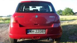 Suzuki Swift 1.25 DDiS - widok z tyłu
