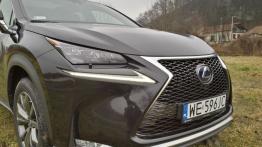 Lexus NX 300h 2.5 Hybrid 197 KM - galeria redakcyjna - widok z przodu