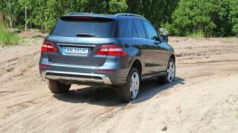 Mercedes Klasa M W166 350 BlueTEC 4MATIC 258KM - galeria redakcyjna - widok z tyłu