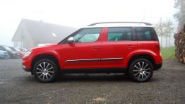 Skoda Yeti Facelifting - galeria redakcyjna - lewy bok