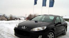 Peugeot 407 2.0 HDi - widok z przodu