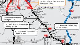 Coraz dłuższa droga ekspresowa S17 z Warszawy do Lublina