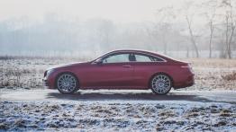 Mercedes E400 Coupe - galeria redakcyjna - lewy bok