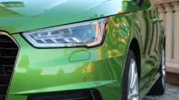 Audi A1 Facelifting - galeria redakcyjna - lewy przedni reflektor - wyłączony